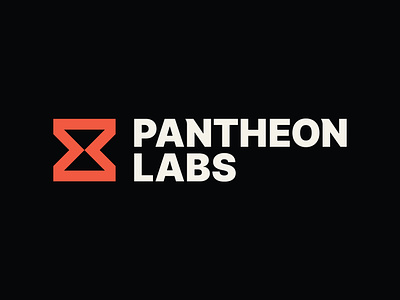 Pantheon Labs — unused concept arrows bold brand identity brand mark branding capital generator hourglass icon idea identity mark labs logo startup studio symbol venture