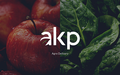 AKP Agro Delivery Branding brand design branding design graphic design illustration logo minimal packaging stationary vector