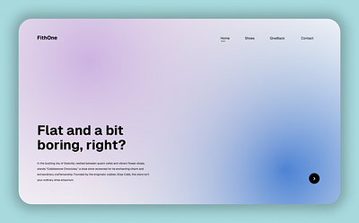 Aurora Gradient aurora design figma gradient heirachy landingpage typography ui webpage website