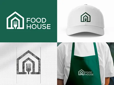 Food House Abstract Logo Design brand branding business business logo delivery design designer food food house food logo logo logo awesome logo design logo designer logo inspiration logo mark logo place logo type logofolio logos