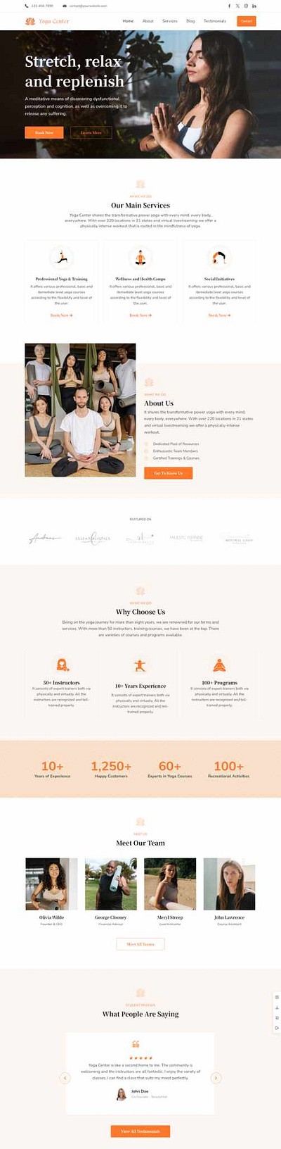 Landing page design branding client clientrevew elemenntorpro elementor follower landing page owner revew