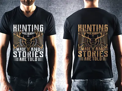 Hunting Typography t-shirt design | Deer t-shirt design branding graphic design hunting typography design logo