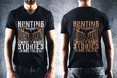 Hunting Typography t-shirt design | Deer t-shirt design branding graphic design hunting typography design logo