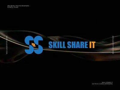 LOGO | SKILL SHARE IT - EDTECH LOGO & BRANDING branding educational logo graphic design logo logo design tech logo visual identity