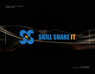 LOGO | SKILL SHARE IT - EDTECH LOGO & BRANDING branding educational logo graphic design logo logo design tech logo visual identity