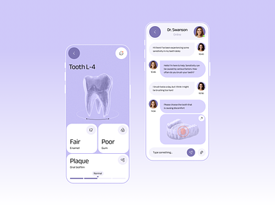 Elevate your oral health 3d app application bn digital bndigital des design graphic design mobile ui