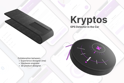 KRYPTOS (GPS Detector in the Car) app casestudy product