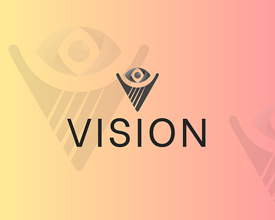 VISION cam camera eye filming movie photography recording studio v logo vision