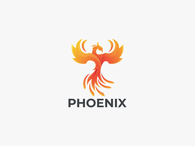 PHOENIX branding design graphic design logo phoenix phoenix coloring phoenix icon phoenix logo