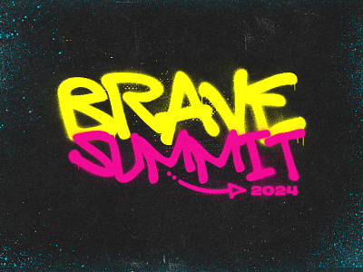 BRAVE Summit 2024 art direction brave brave summit event branding florida graphic design high school mental health mental health awareness uf health