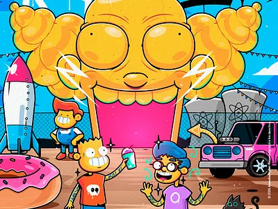 Krustyworld✨ art color cool creative design illustration venezuela