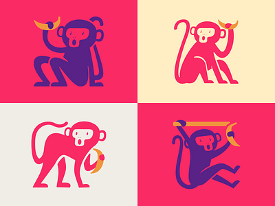 Ewako Monkey Logo concept brand branding design graphic design illustration logo logodesign logodesigns ui vector
