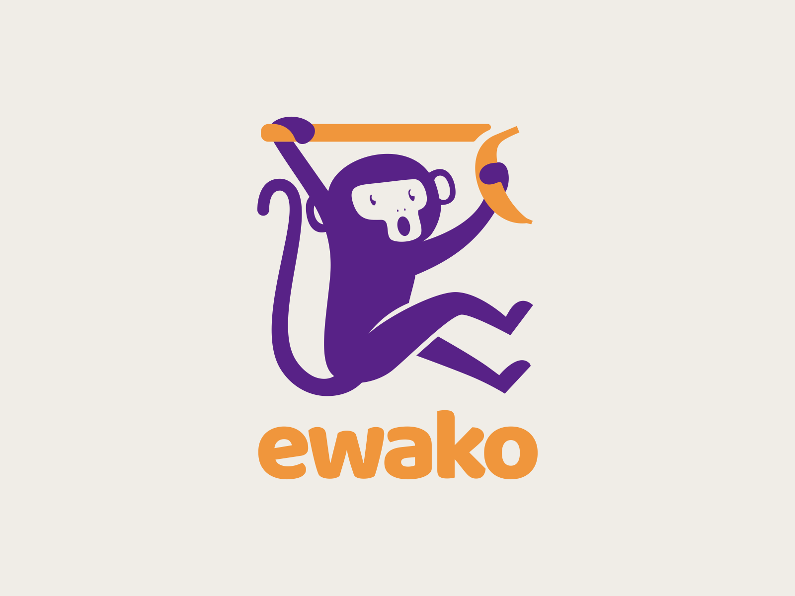 Ewako Monkey Logo concept by Garasigrafis on Dribbble