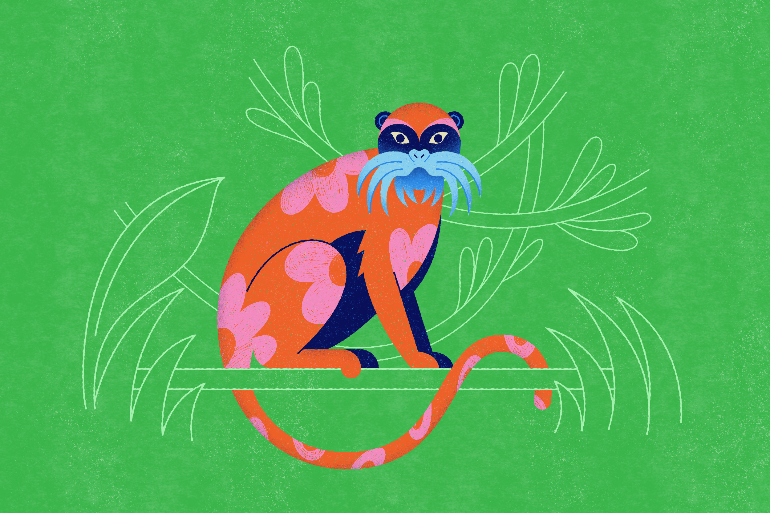 Animal Kingdom (Personal Illustration Series) animals book digitalart illustration illustrator nature outdoors packaging psychedelic puzzle retro vintage whimsical wildlife zoo