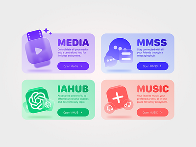 Cards Hub bento cards design figma figmadesign graphic design icons icons iillustration illustrations ui uidesign ux vector visualdesign