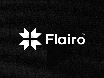 Flairo Abstract logo Design abstract abstract logo arrow logo black and white logo connect logo creative logo logo logos medical logo minimalist logo organization team logo