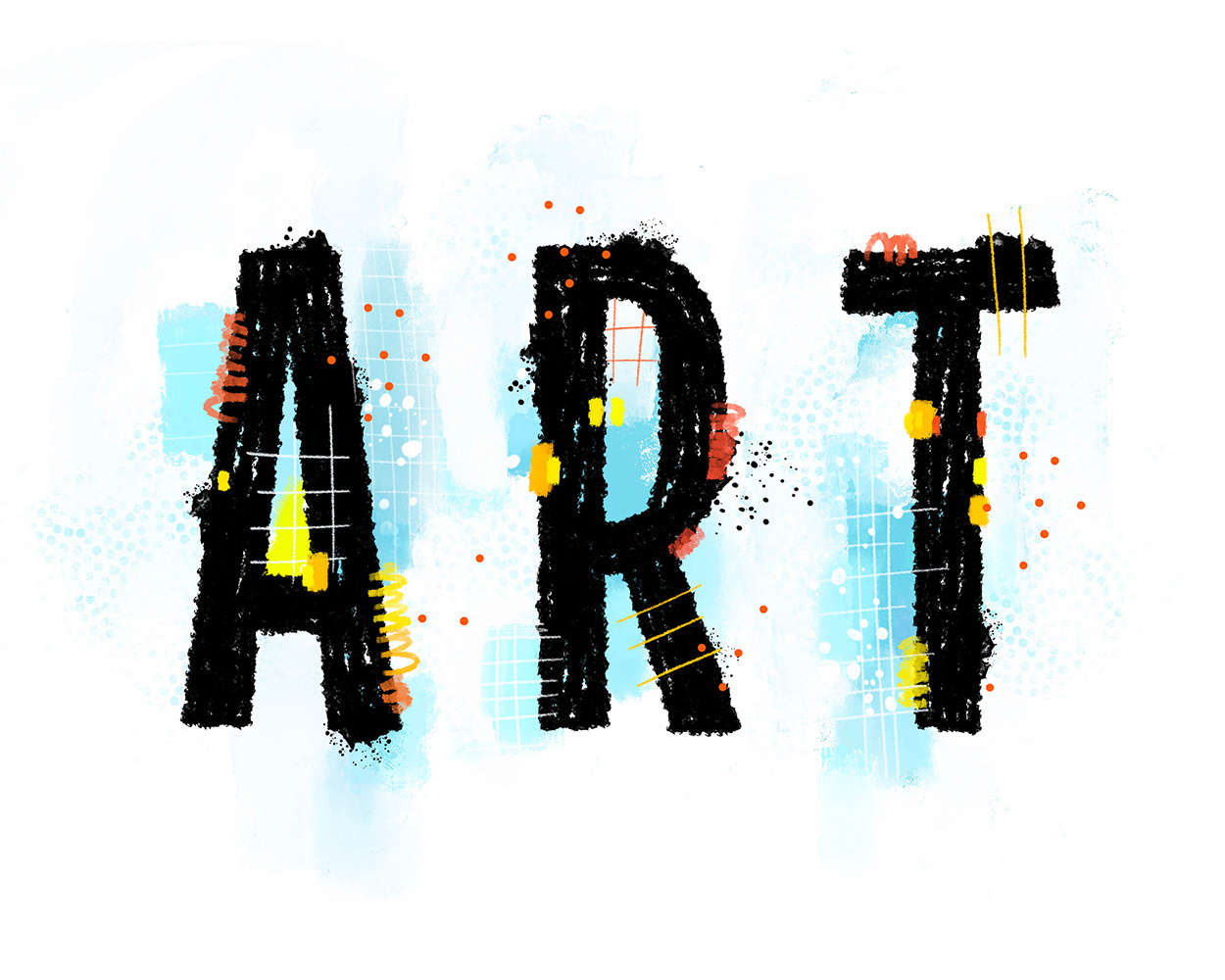 Art. Lettering. by July Kuznetsova on Dribbble