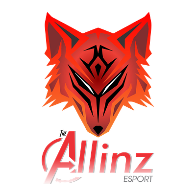 ESPORT LOGO GAMING THE ALLINZ branding graphic design logo