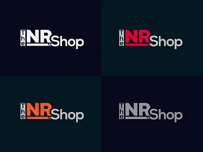 The NR Shop Minimalist Logo Design branding identity creative logo design design graphic design graphic designer illustration logo logo design logo designer minimal logo minimalist logo design nr shop shop logo shoplogo unique logo design