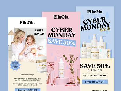 Skin Care Email Design baby product cyber monday email email design email marketing email offer email template newsletter skin care
