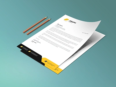 Letterhead Design adobe illustrator branding company letterhead custom letterhead design design design a letterhead design a stationery envelope free free download head letter illustration letterhead letterhead design logo microsoft word stationery ui word template