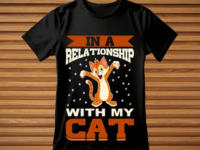 Cat T-shirt Design fur