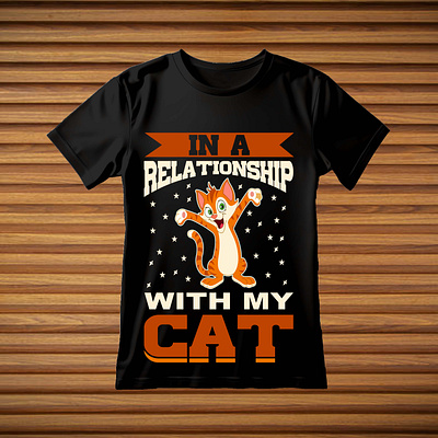 Cat T-shirt Design fur