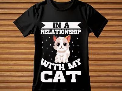 Cat t-shirt Design fur