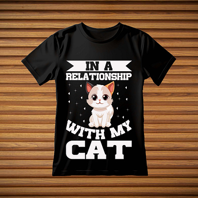 Cat t-shirt Design fur