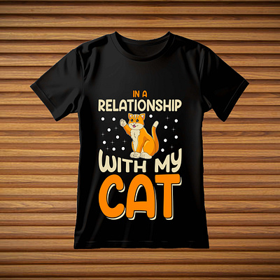 Cat t-shirt Design fur
