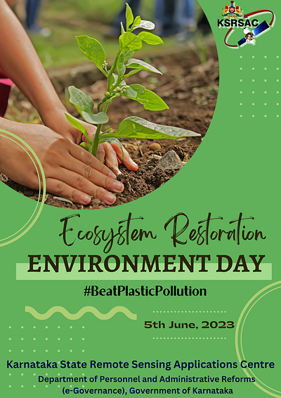 Environment Day Poster branding graphic design ui