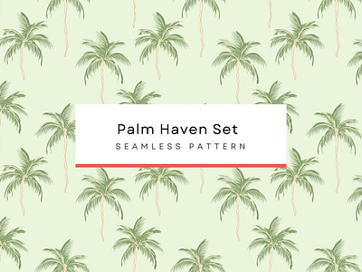 Palm Haven Set Patterns , Seamless Patterns 300 DPI, 4K palm tree designs palm tree pattern design palm tree patterns repeatable pattern seamless pattern tile pattern