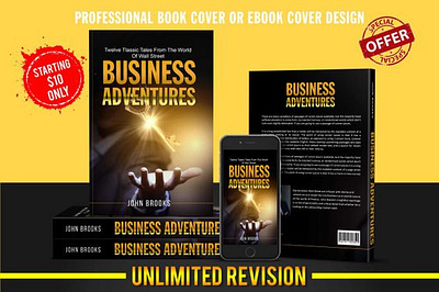 Creative Ways to Design a Customer Book Cover for $10 3d animation branding graphic design logo motion graphics ui