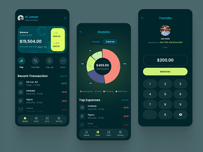 Finance Management App app charts finance finance app finance management finance mobile financeapp financial fintech income investment mobile app mobile finance online banking payment personal finance personalbanking saving ui ux