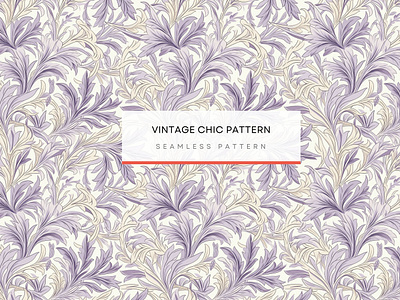 Vintage Chic Patterns, Floral ,Seamless Patterns 300 DPI, 4K abstract pattern floral pattern geometric patterns seamless pattern seamless pattern bundle trendy digital patterns unique pattern pack