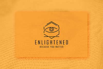 Enlightened creative logo logo design minimalist unique