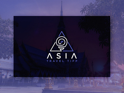 Asia Travel graphic design logo logo design minimal travel