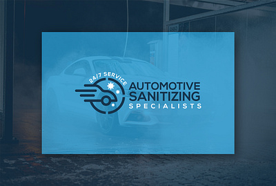 Automotive Sanitizing autometive creative logo graphic design logo minimal