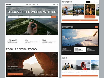 Travel Website Design Concept design travel travel website travel website design website