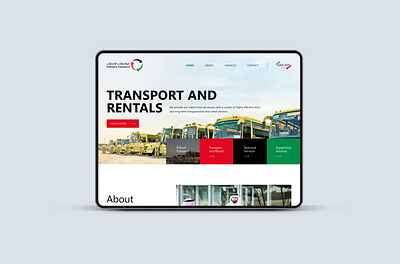 Emirates Transport - UI Exploration prototype user experience user interface