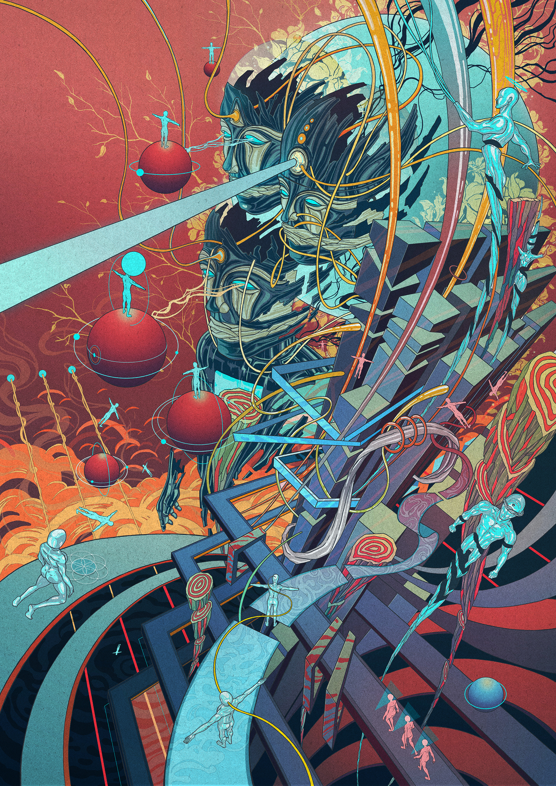 TRĀNSFIGURATION OF A KIND africanartist characterdesign comicbook conceptart digitalart gamedesign illustration photoshop scifiart shaunbeyond wacom