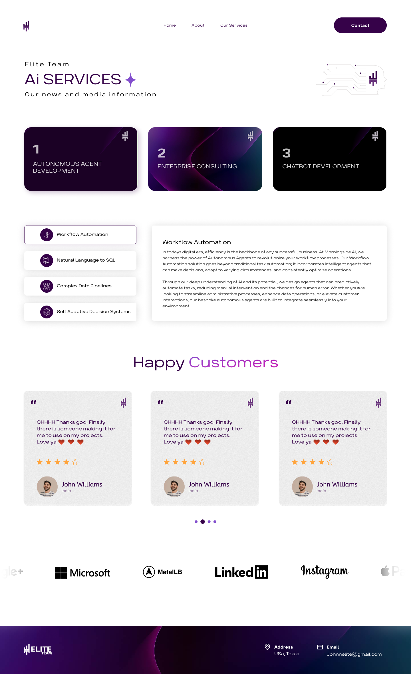 Services page design inspiration banner design color design design inspiration design trend gohighlevel design gohighlevel landing page logo branding logo design service page design wordpress website