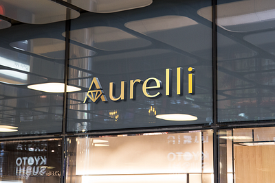 Aurelli fine jewelry branding jewellery jewelry logo logo design logotype logotype design