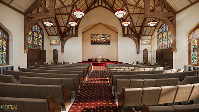 Divine Designs:Orlando's Catholic Church Architectural Rendering
