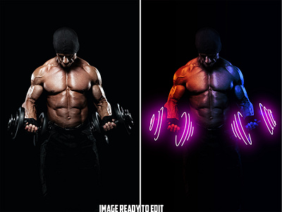 Image Manipulation dumbles gym illustrator image manipulation photoshop sfx vfx