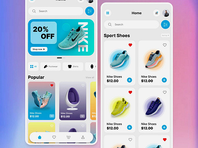 E-commerce app animation app application branding daily ui ecommerce figma graphic design illustration landing page logo mobile app shoe app shoe wesbite typography ui ux vector web website