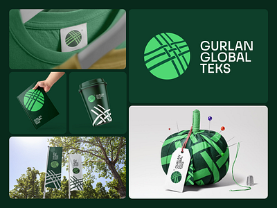 Gurlan Global Teks — logo and brand identity design