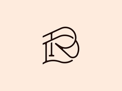 RD or DR Monogram Logo brand classic clean company feminine for sale initials letter d letter r letters logo minimalist monogram sale vintage