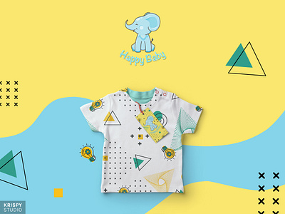 Kids' Clothing Label Design brand strategy branding cartoon elephant character design childrens clothing creative branding engaging graphic design label design logo playful ui visual branding visual identity young audience