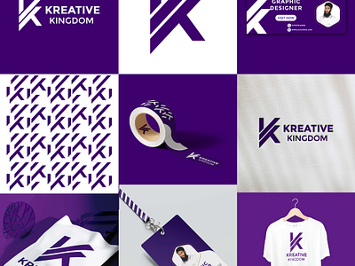 KREATIVE KINGDOM logo design branding creative logo design fiverr graphic design illustration logo logo design logo maker